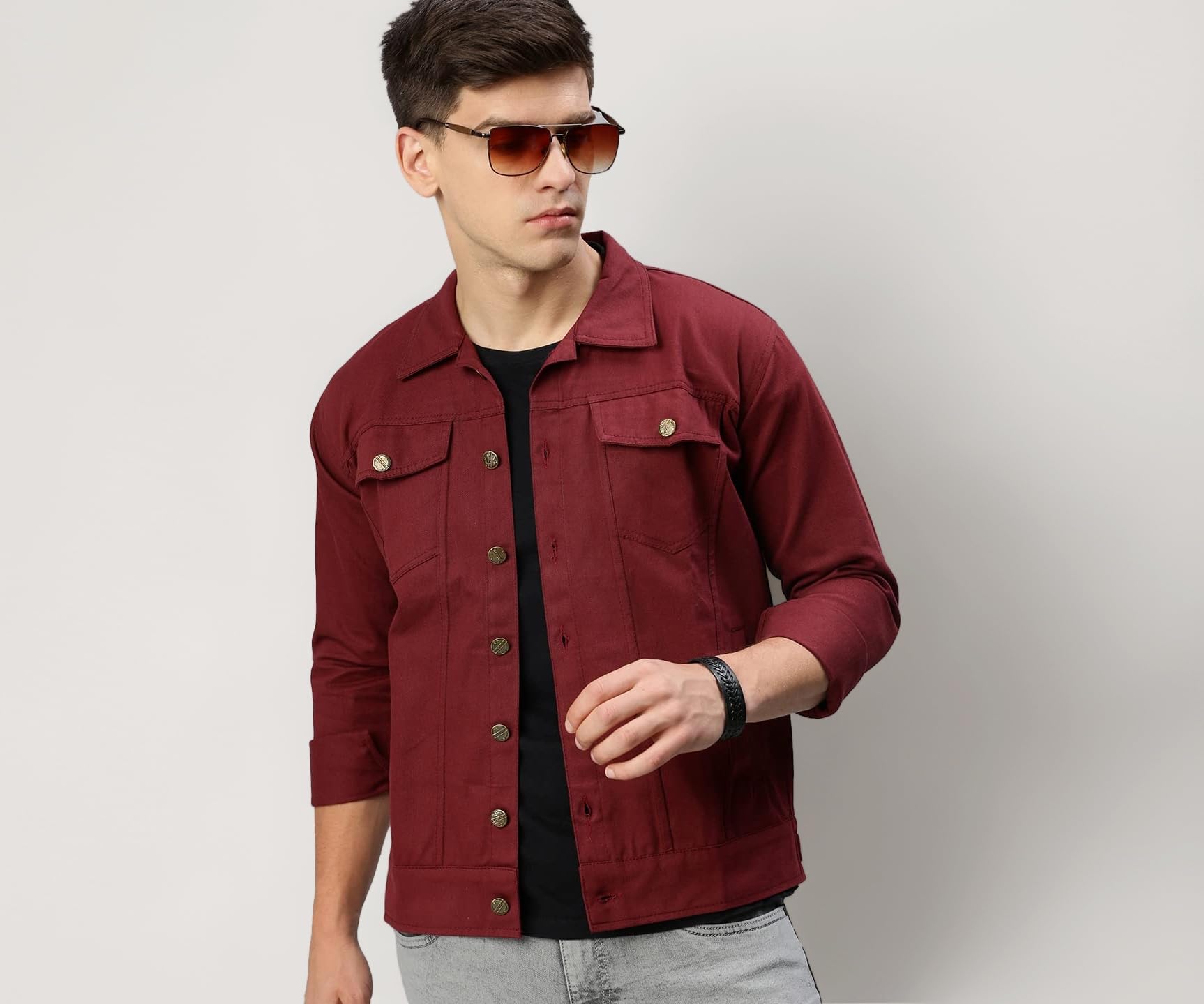 VOXATI Men's Slim Fit Jacket