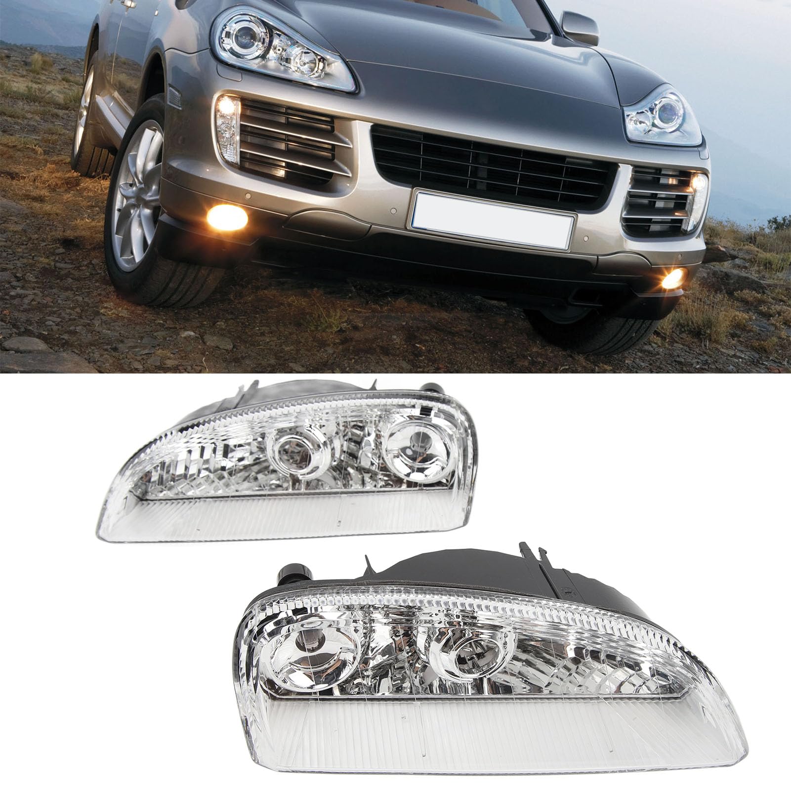 Amazon.com: BORDSTRACT Front Daytime Running Light Cover for 