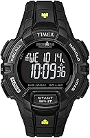 Timex Ironman Rugged 30 Men's Triathlon Watch - 44mm Resin Strap, 30-Lap Memory, Indiglo, 100m Water Resistant