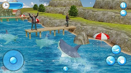 Simulador multijogador de oceano de sobrevivência de jangada real: jogos de aventura de ataque de tu