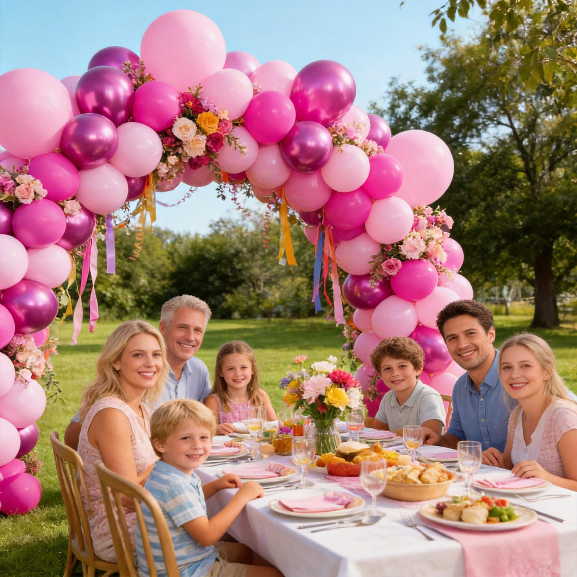 Różowe balony metaliczne, 60 szt. 30 cm różowy balon lateksowy i ciemnomagenta balony na urodziny, baby shower, dekoracje imprezowe księżniczki