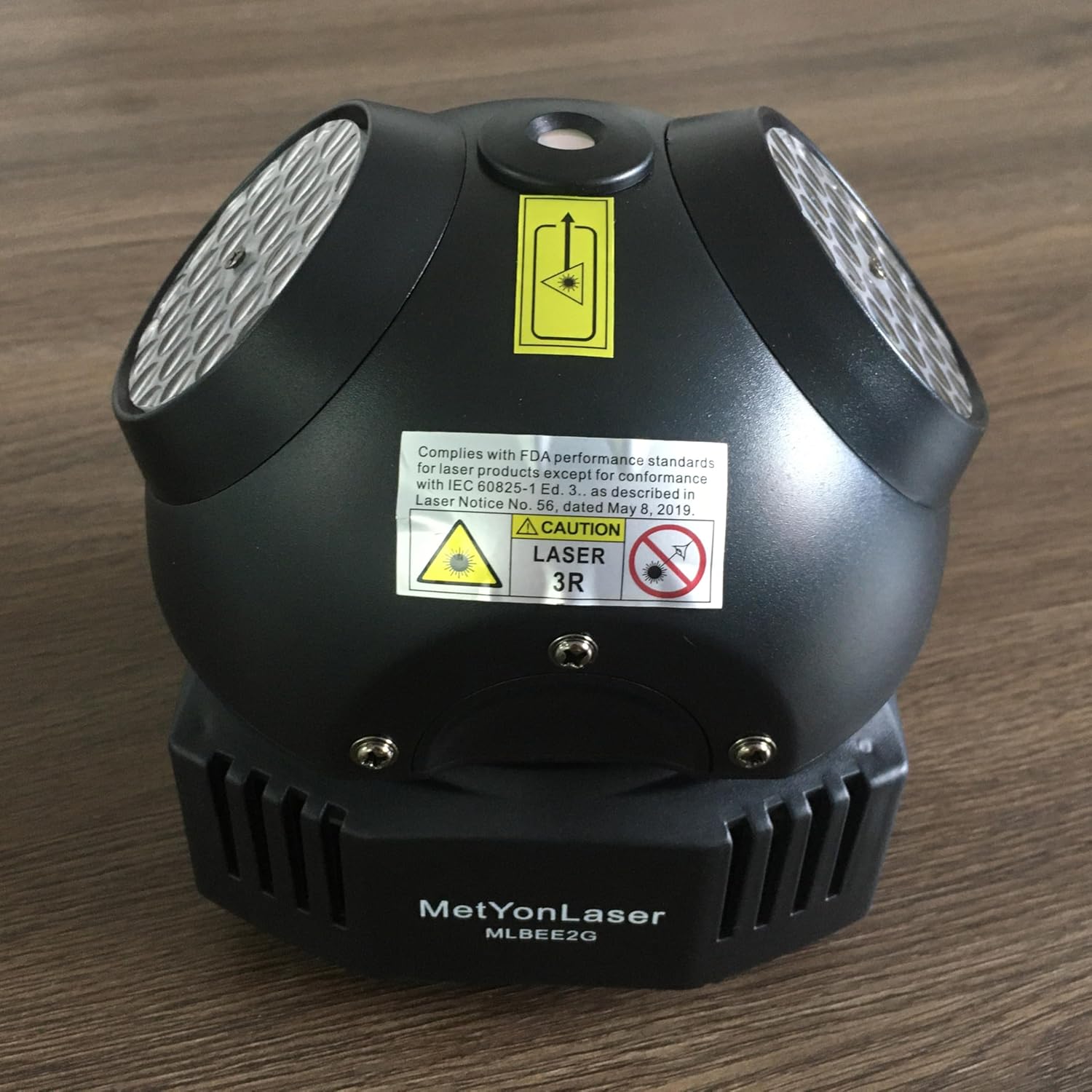 Moving Head Light RGBW LED DJ Stage Lights with 11ch DMX Control and Sound Activation for Party Home KTV Bar
