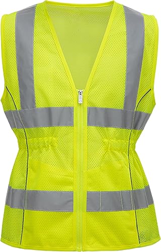 Miniatura 8 de Shine Bright Chaleco de seguridad – Alta visibilidad con correas reflectantes y bolsillos – Premium, suave, duradero y transpirable