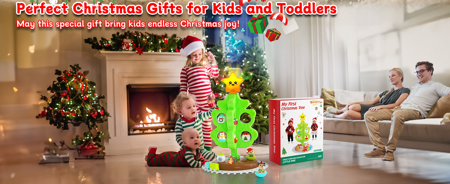 Mon Premier Sapin De Noël Lumineux Et Musical – Jouet Montessori, Train Mini, Culbuto, Marionnettes à Doigts, Déco, Cadeau Enfant