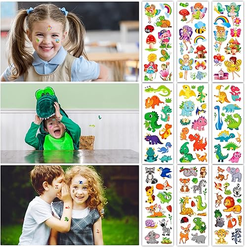 Miniatura 4 de Calcomanías 3D para niños y niños pequeños, calcomanías hinchadas, 24 hojas diferentes, incluyendo animales, automóviles, mariposas, dinosaurios y