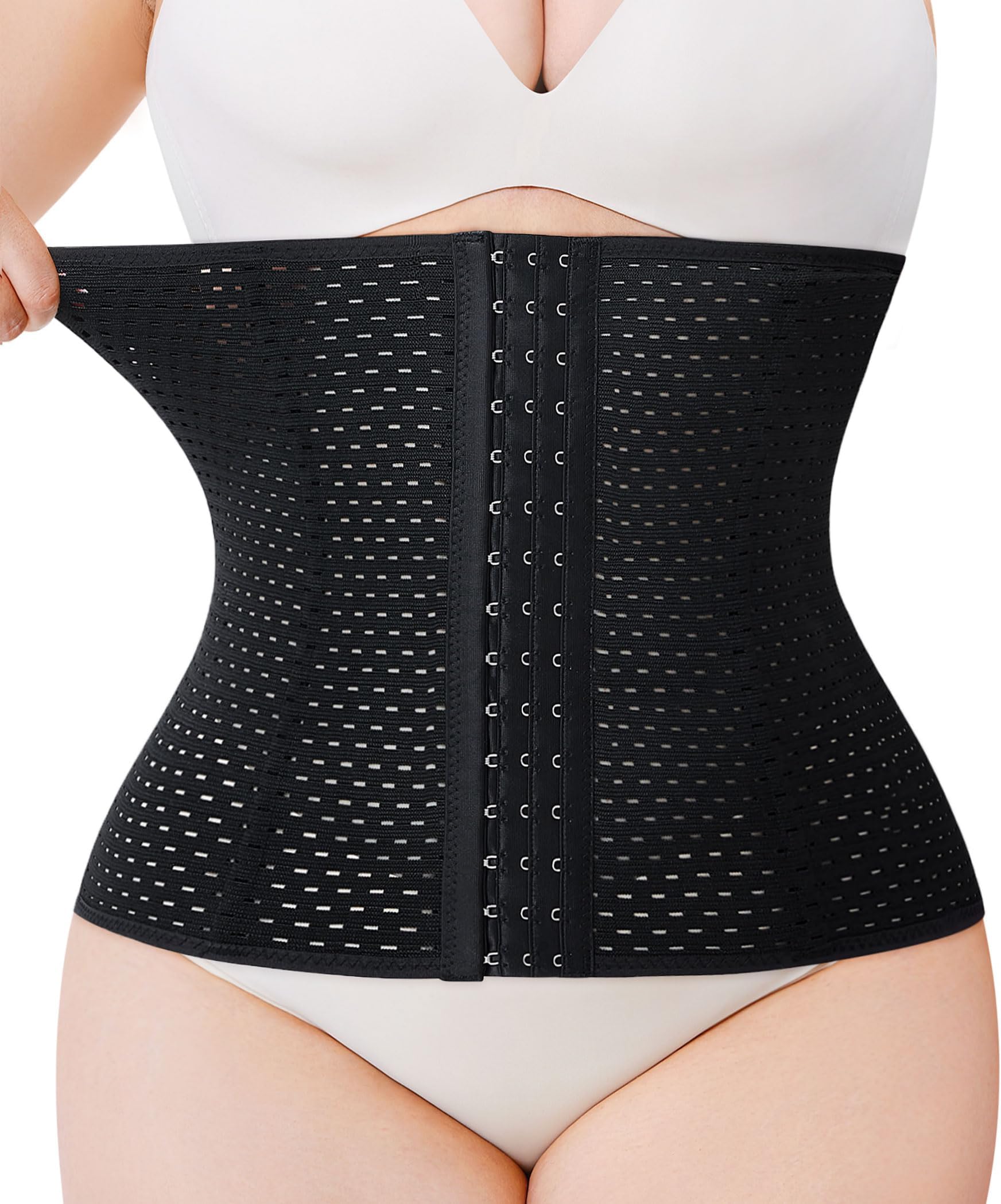 Tazweeq Waist Trainer for Women, Tummy Control Shapewear Corset Girdle, Waist Cincher Slim Body Shaper, Shapewear Tummy Control Body Shaper, Training Waist Cincher Women Tummy Control