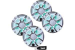 REVO 6-XSW-SS Marine LED Coaxial Speakers