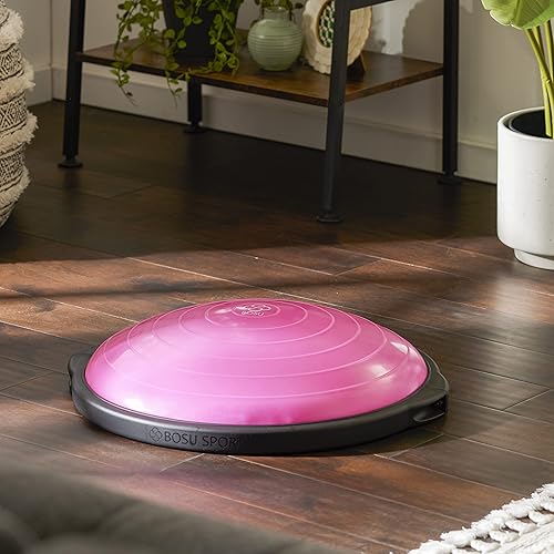 Vista 33 de BOSU Entrenador de equilibrio deportivo, tamaño de viaje que permite un fácil transporte y almacenamiento, 19.7 in, Azul/Negro