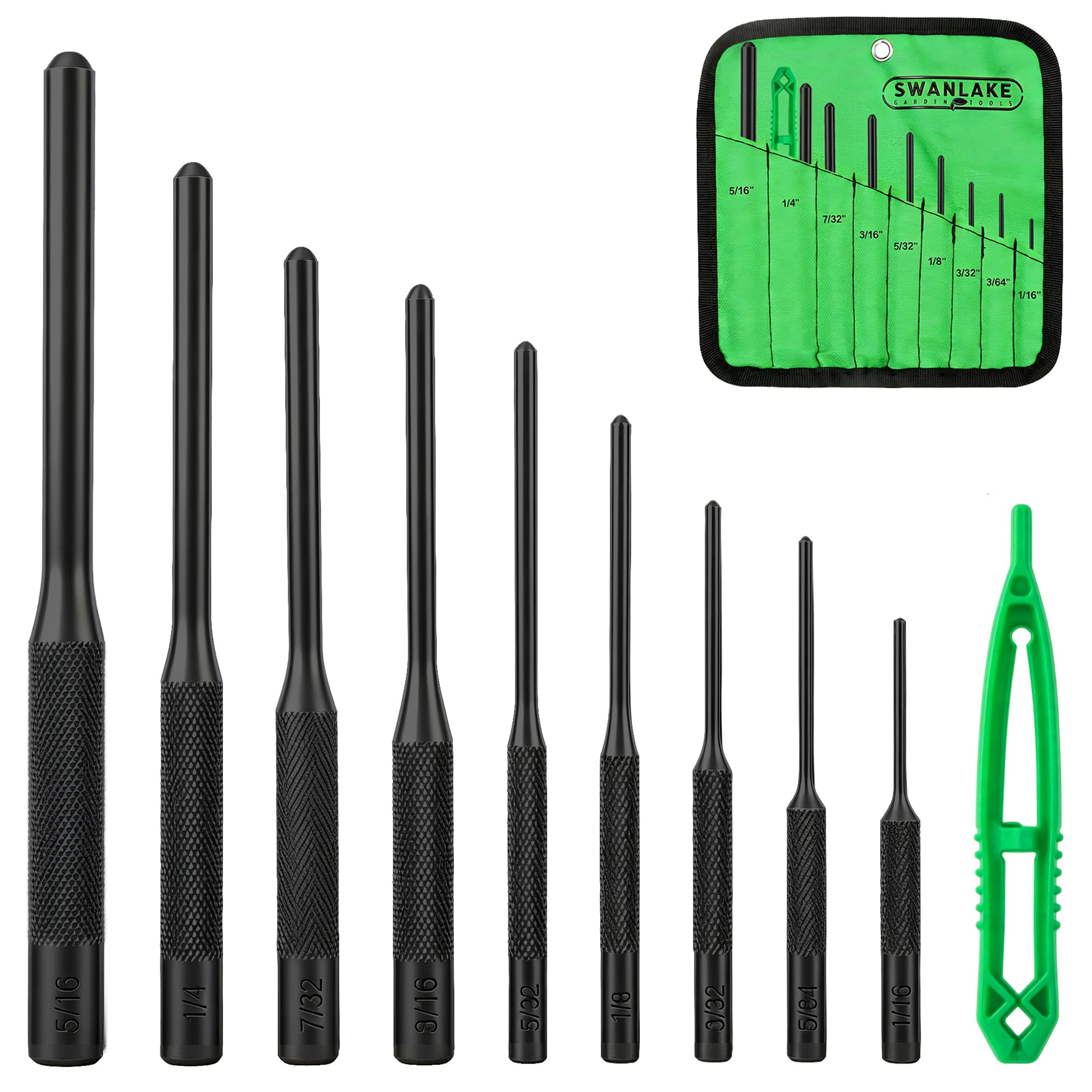 Roll Pin Punches Set - Start & Install -9 Roll Pin Punches Set - Start & Install -9