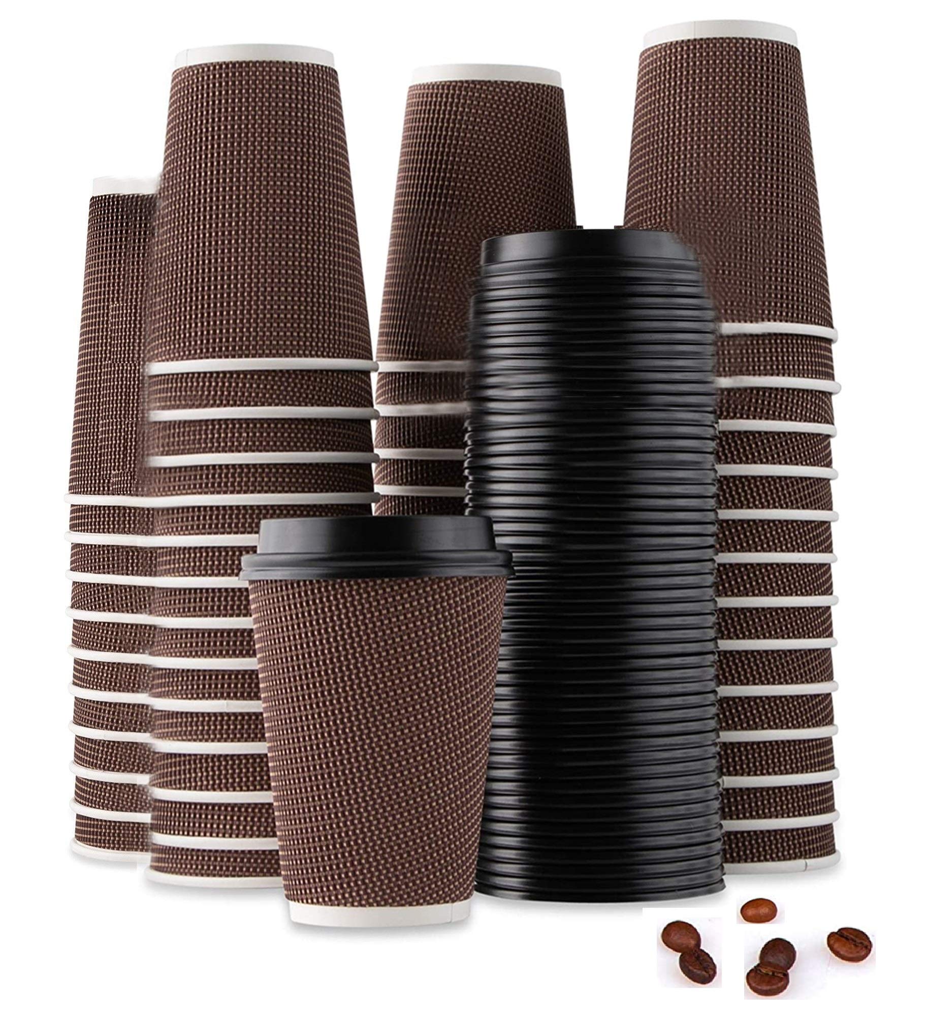 Buy CHAYA Drinking glass—50 disposable coffee cup insulation spiral