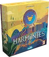 Galápagos, Harmonies, Jogo de Tabuleiro para Familía, 1 a 4 jogadores, 30min
