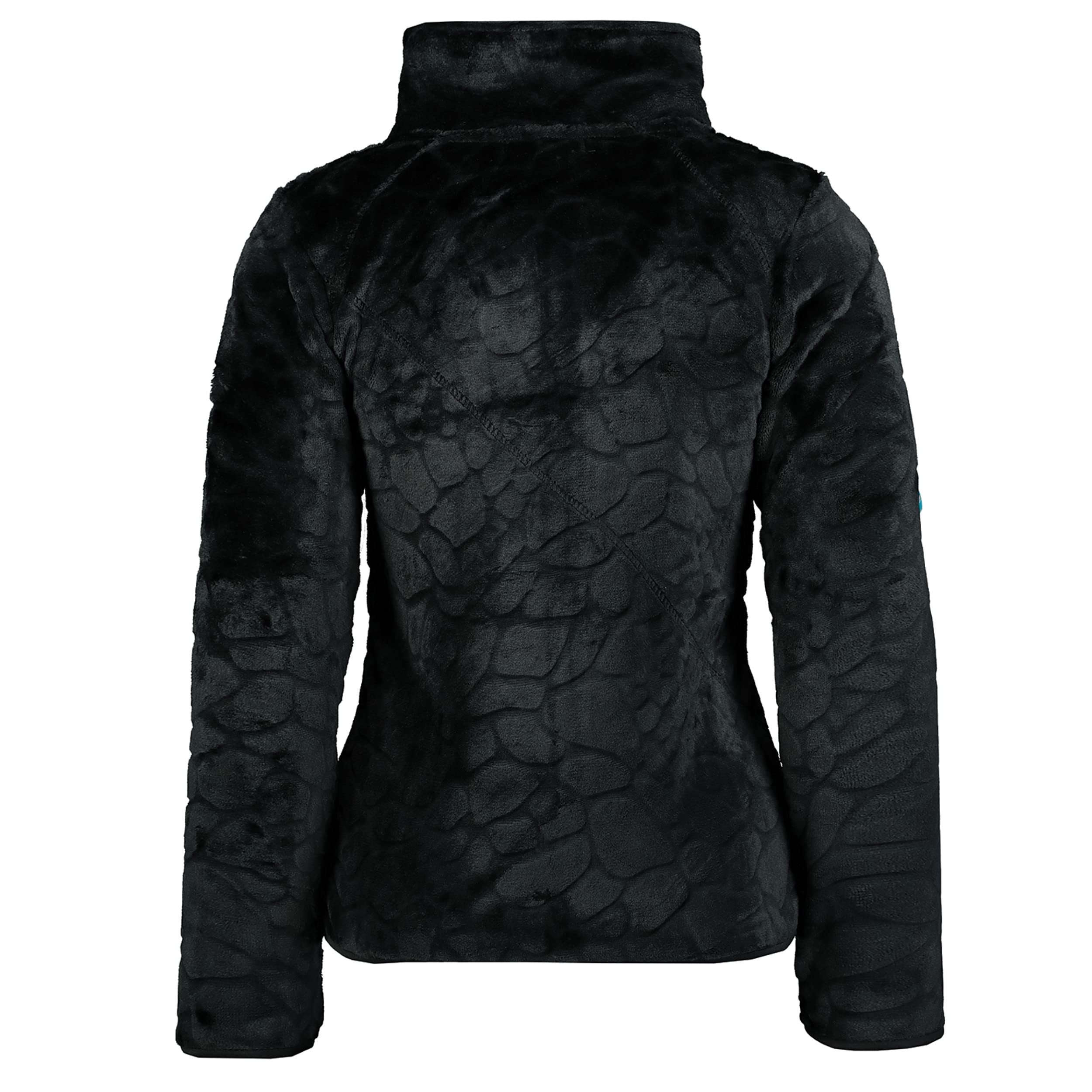 Geographical Norway Univers Lady - Fleece Fine Frauen Warm Fermetur Zip - Jacke Herbst Winter Frühling Warm Frauen - Long Sleeve Pullover Pelz Weich Komfort Outdoor