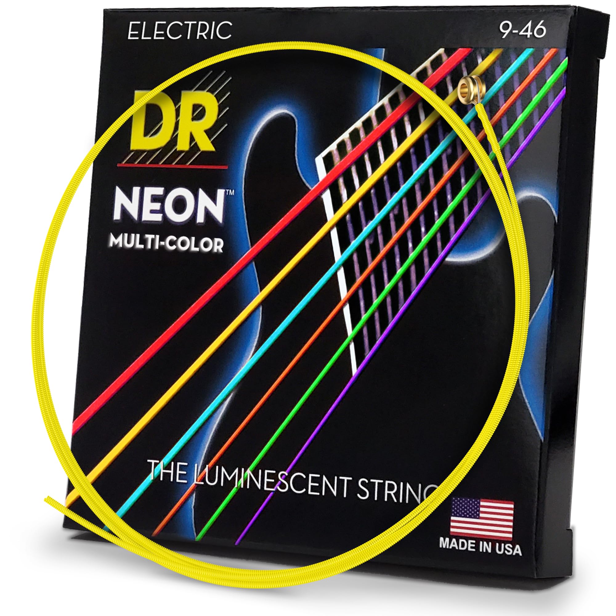 DR Strings HI-DEF NEON Electric Guitar Strings (NMCE-9/46)