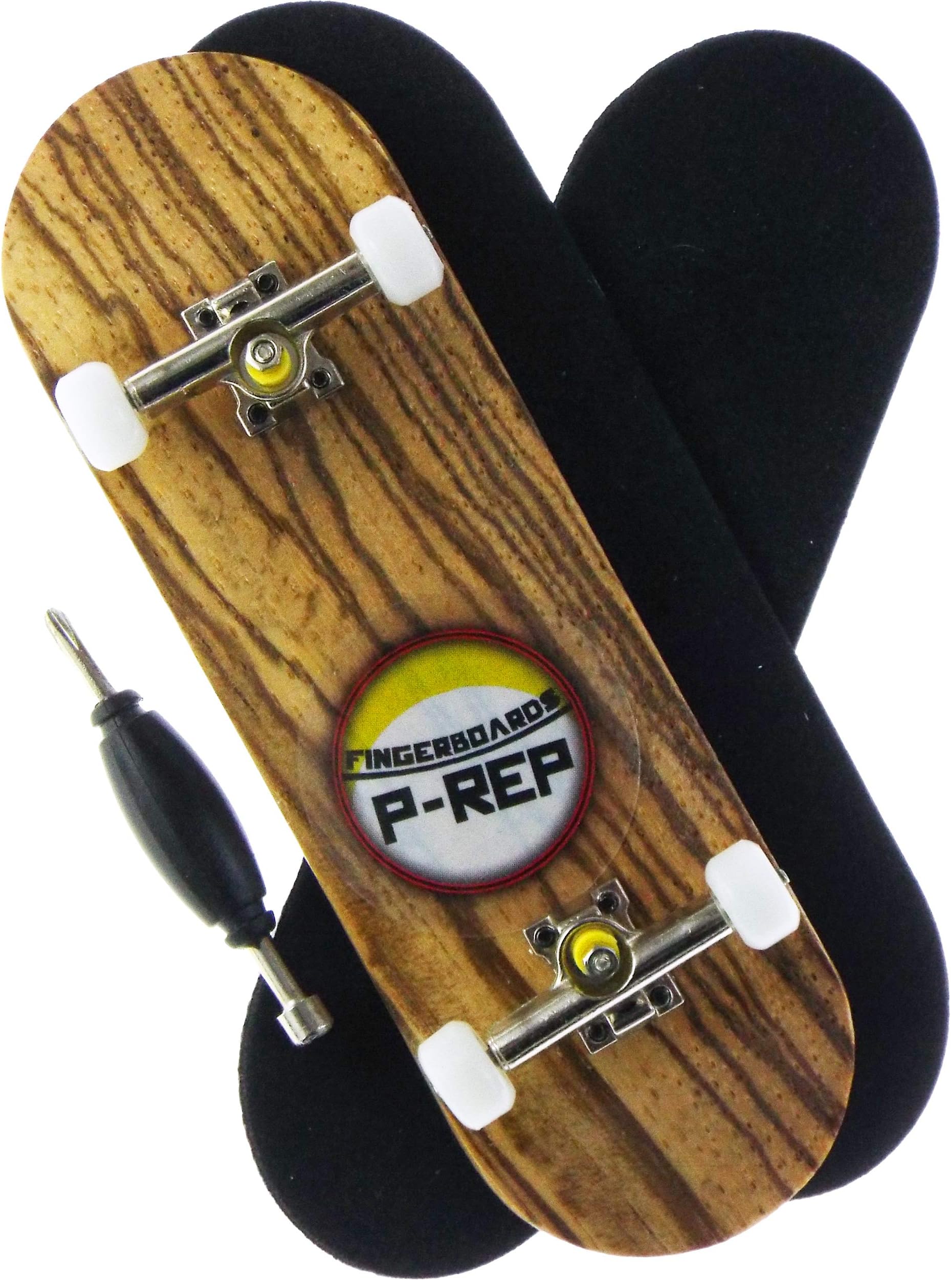 P-REP Starter Complete Wooden Fingerboard 30mm - Zebra