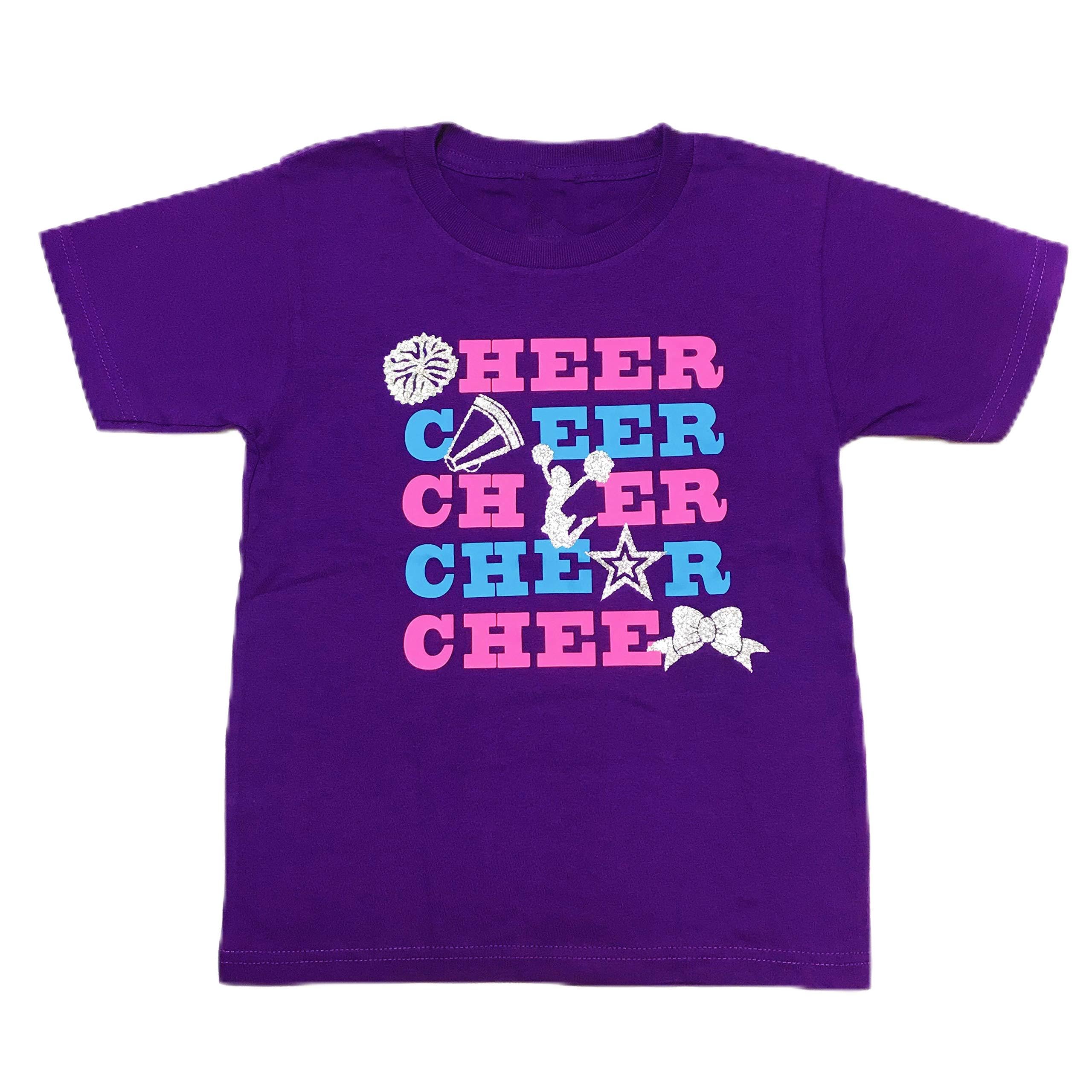 CHEER DANCE 紫 Tシャツ CHEER DANCE 紫 Tシャツ