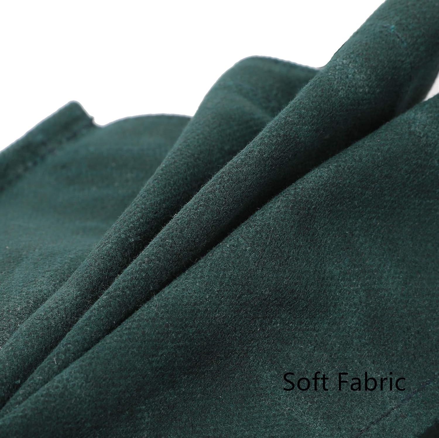 Denifiter Heavy Duty Waxed Canvas Lunch Bag, Soft Fabric, Waterproof, Eco-friendly And Quick Release Buckle (Dark Green) - Image 2