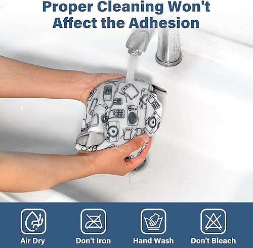 Miniatura 4 de Walking Way Envoltura protectora, envoltura de tela mágica autoadhesiva para cámara, paño de almacenamiento, antiarañazos, a prueba de polvo, bolsa