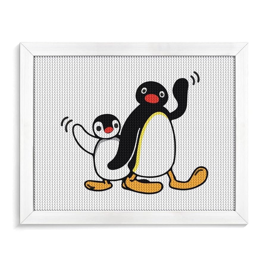 ダイヤモンドアート ペンギン 5D DIYダイヤモンド塗装 30×30cm Amazon.co.jp: 可愛い ペンギン 5D ダイヤモンドアート 25x30cm