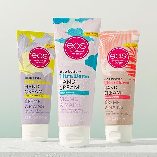 Miniatura 3 de Bundle of eos Shea Better Hand Cream - Vanilla Cashmere + Fresh & Cozy + Coconut- Natural Shea Butter Hand Lotion and Skin Care, 24 Hour Hydration