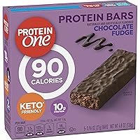 Vista 4 de Protein One Barras de proteína de 90 calorías, chispas de chocolate, aptas para Keto, 5 unidades, 4.8 onzas (paquete de 12)