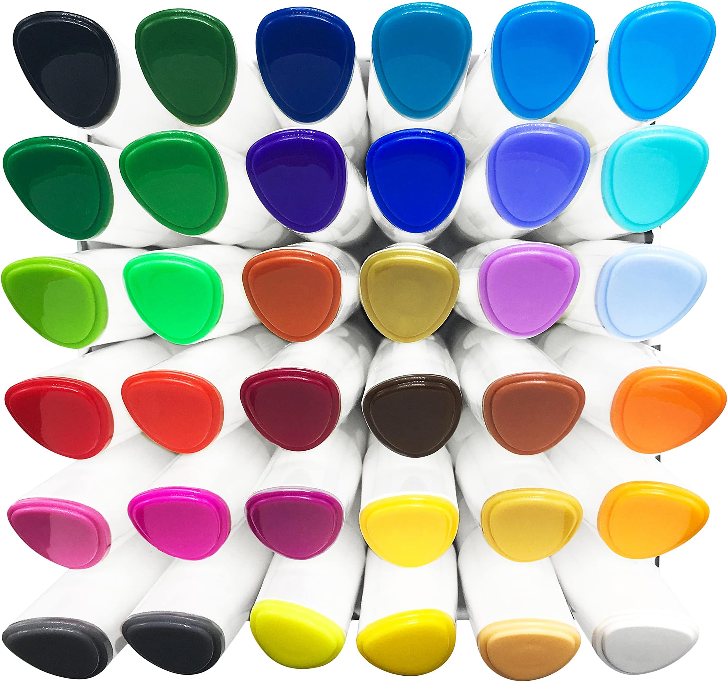 Washable & Twistable & Watercolor Crayons - 36 Count Bath Crayons for Kids Ages 4-8 - Non-Toxic & Mess Free Gel Crayons | Oil Pastels Crayon Makers School Supplies