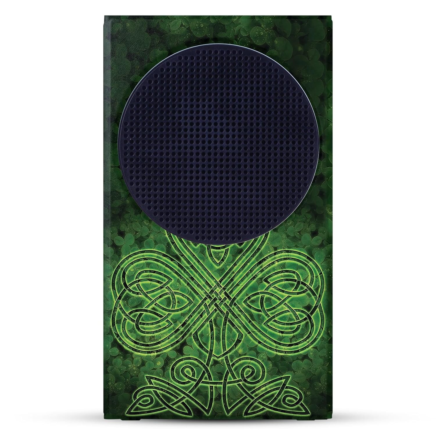 Head Case Designs Officially Licensed Brigid Ashwood Irish Shamrock Art Mix Game Console Wrap and Game Controller Skin Bundle Compatible With Xbox Series S Console & Controller Bundle