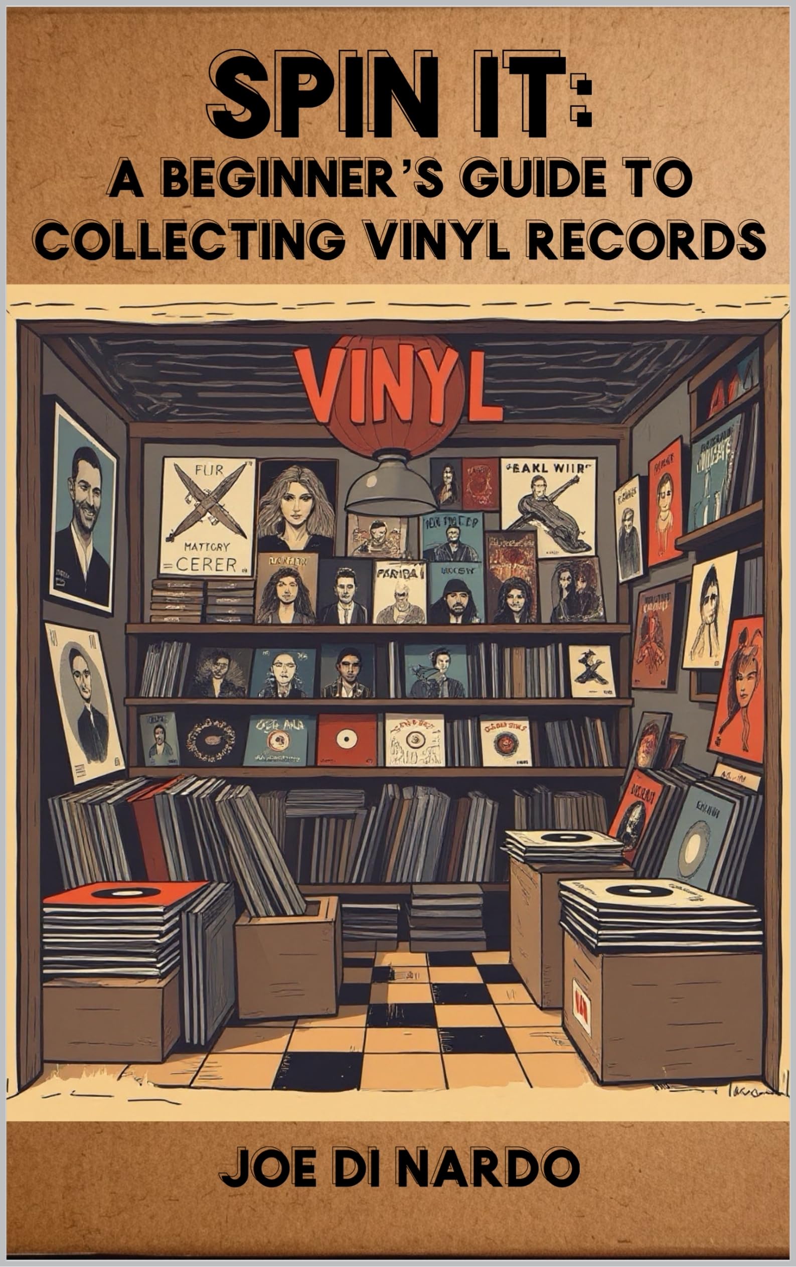 Livre vinyle Spin It guide d'achat pour apprendre à vérifier l'état des disques d'occasion