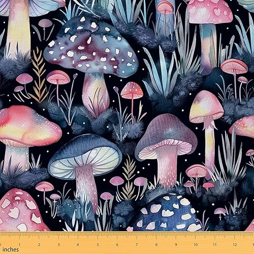 Miniatura 10 de The Yard - Tela de flores retro para decoración de habitaciones y tapicería de bricolaje de 1 yarda, 36 pulgadas de largo x 59 pulgadas de ancho