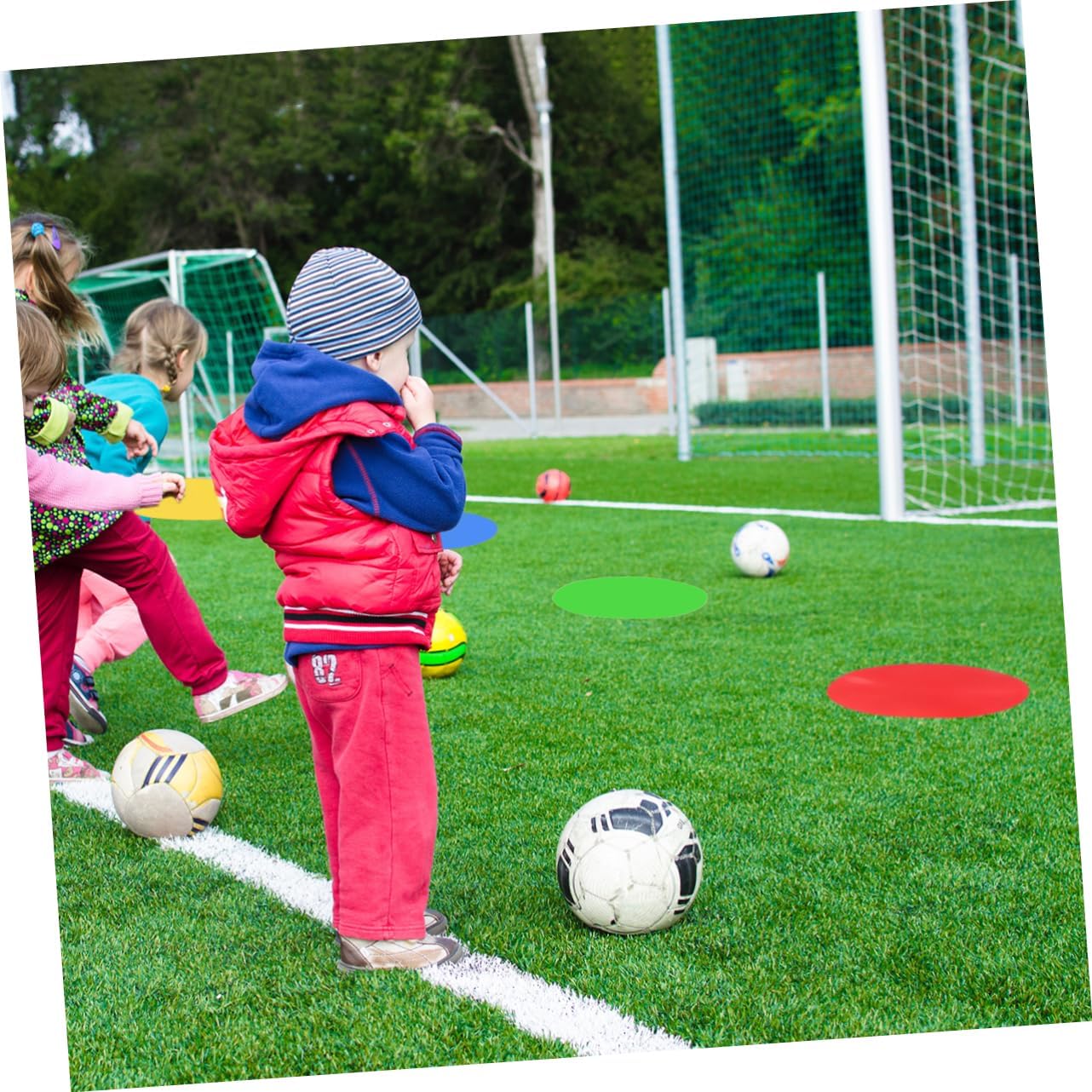 Football Marker Bright Football Soccer Net Soccer Training Cone Disc Cones Soccer Nets Markers Soccer