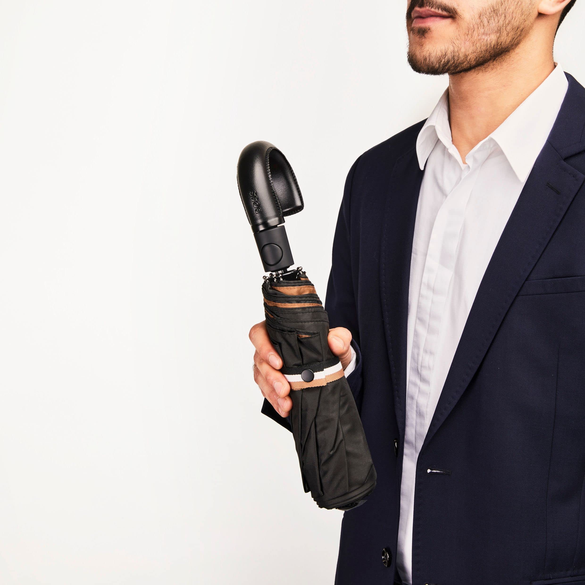 Hugo Boss Umbrella pocket Iconic Black