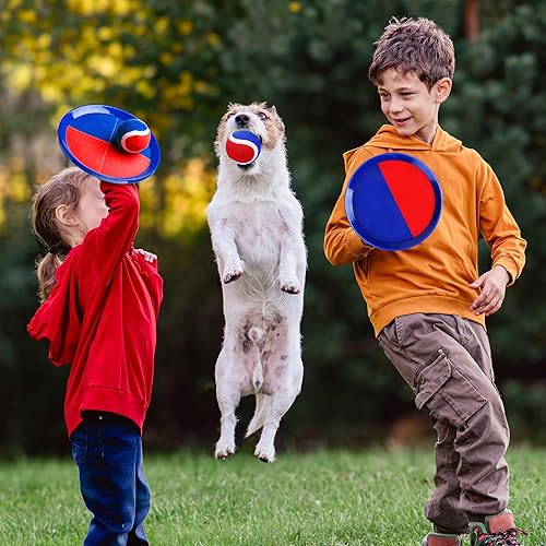 Miniatura 3 de EVERICH - Juego de pelota de lanzamiento y captura mejorado, juegos al aire libre para niños, juguetes al aire libre, juegos de patio, juguetes