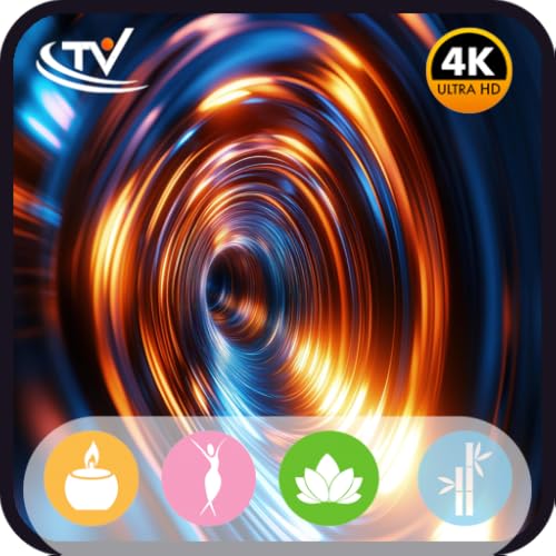 Vortex Vision – Intensive optische Täuschungen und abstrakte Visualisierungen für mehr Konzentration auf Fire TV