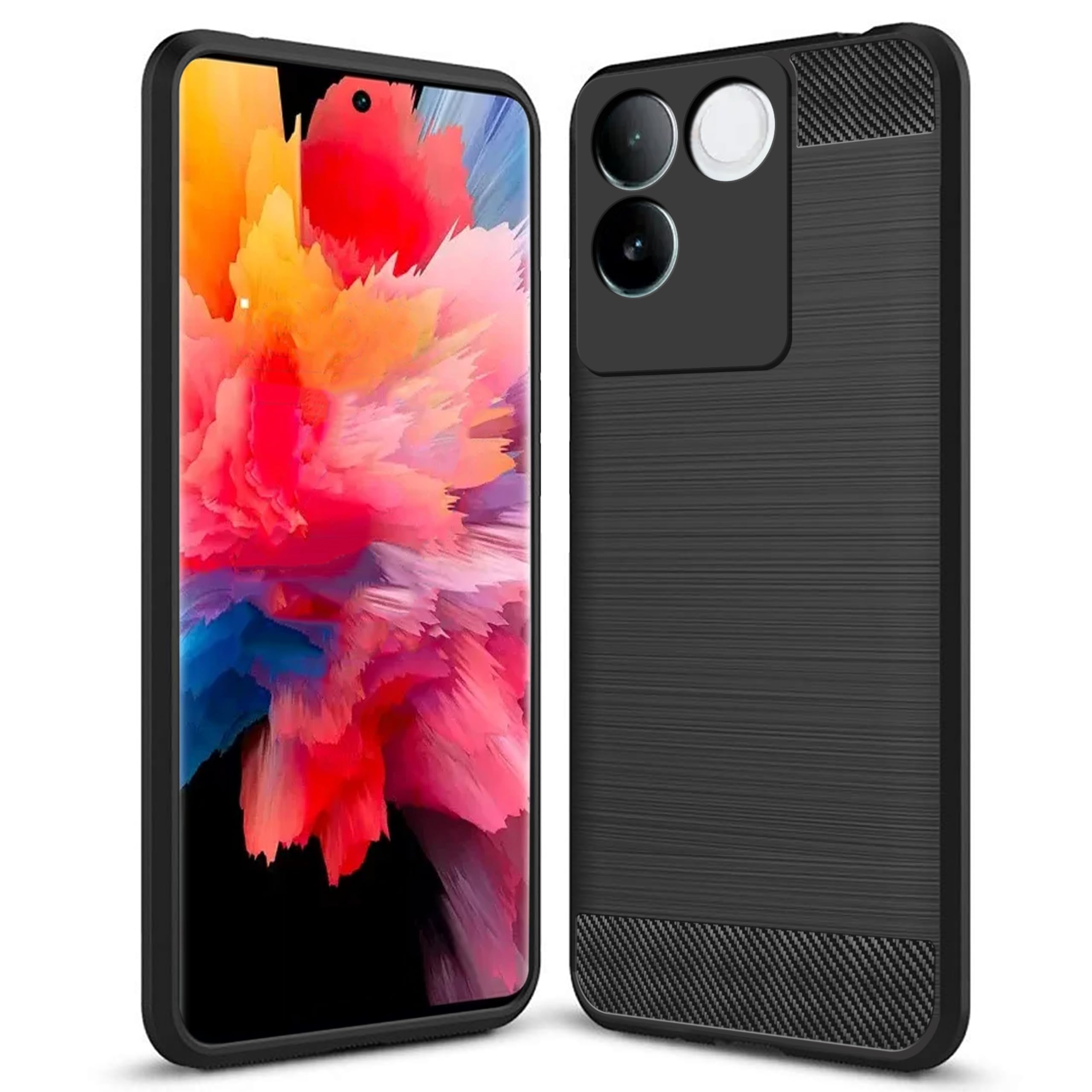 Amazon Brand - Solimo Back Cover Case for iQOO Z7 Pro 5G | Compatible for iQOO Z7 Pro 5G Back Cover Case | 360 Degree Protection | Soft and Flexible (TPU | Matte Black) (B0CJRT4346) Amazon Price History, Amazon Price Tracker