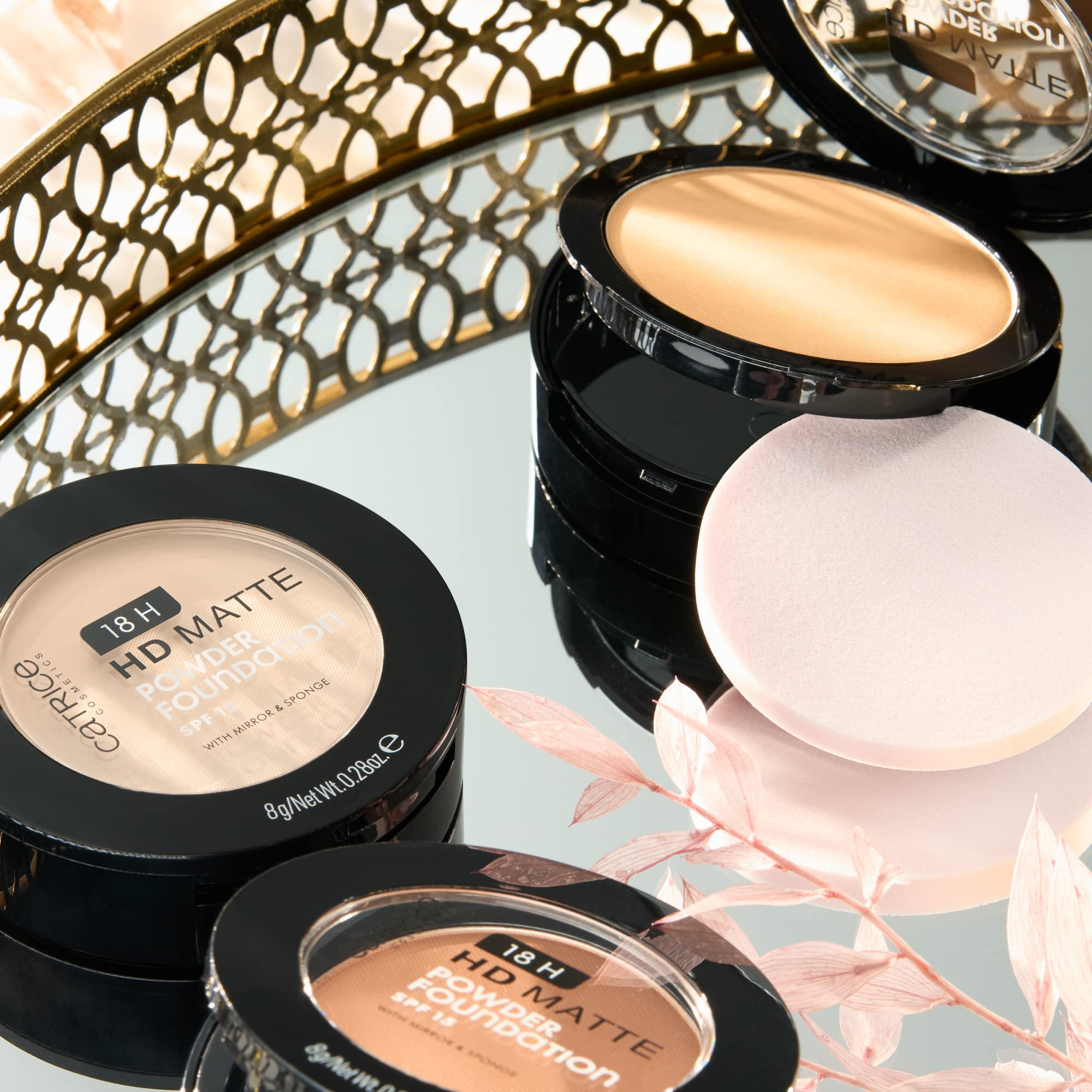 Base de Maquillaje en Polvo Catrice HD Matte Nº 050N Spf 15 8 g