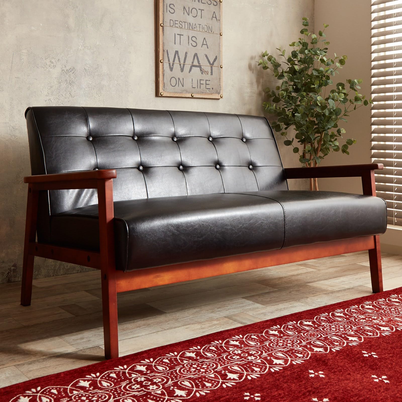 Amazon｜家具350 ソファ ソファー 2人掛けソファ 2人掛け