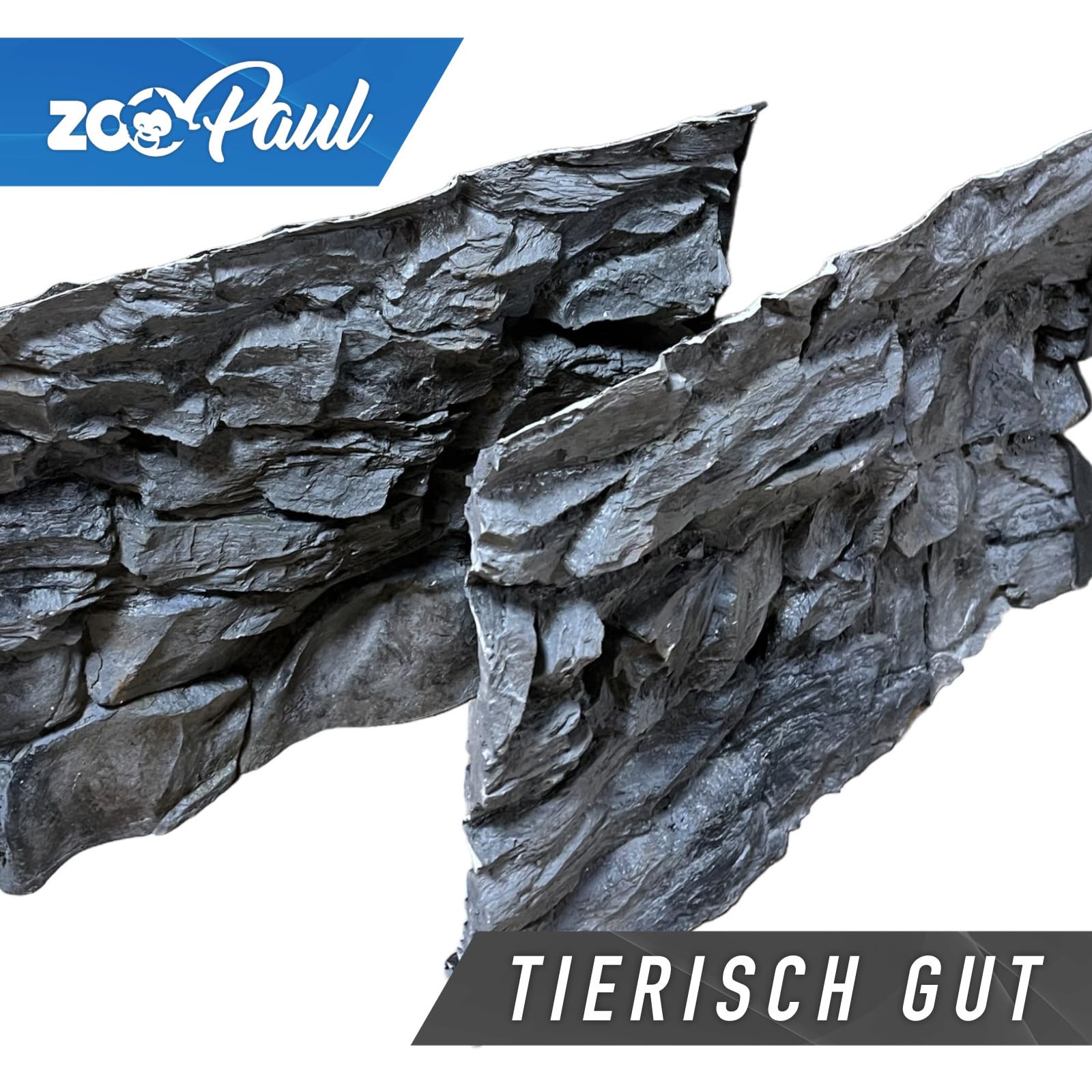 ZooPaul Aquarium Rückwand 3D 150x60cm Terrarium Hintergrund Fels Stein Wurzel Struktur Amazonas NEU
