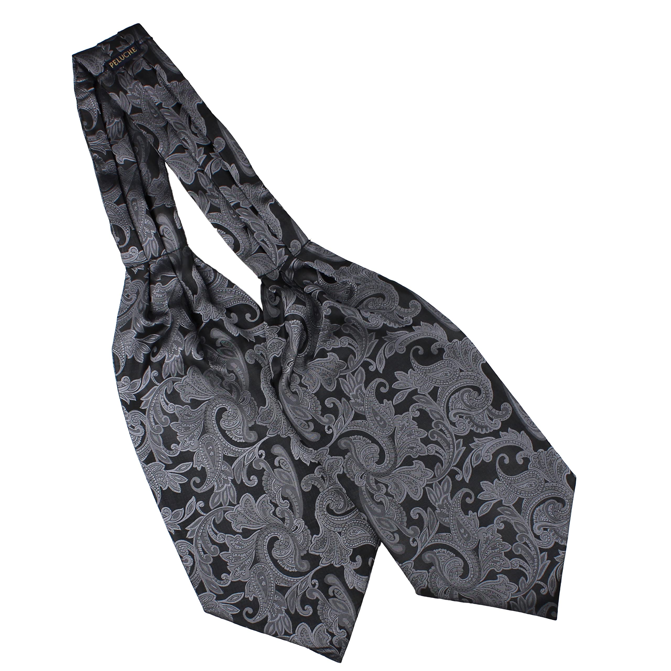 peluche Stunning Alley Black Cravat for Men-picture-25