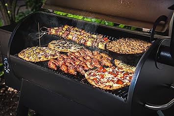 Traeger Grills Pro 34 Electric Wood Pellet Grill and Smoker, Bronze, 884 Square Inches Cook Area, 450 Degree Max Temperature, Meat Probe, 6 in 1 BBQ Grill