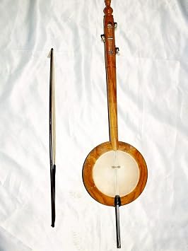 Quality Mulberry Carved Rebab Rubab W/A Bow - Bag