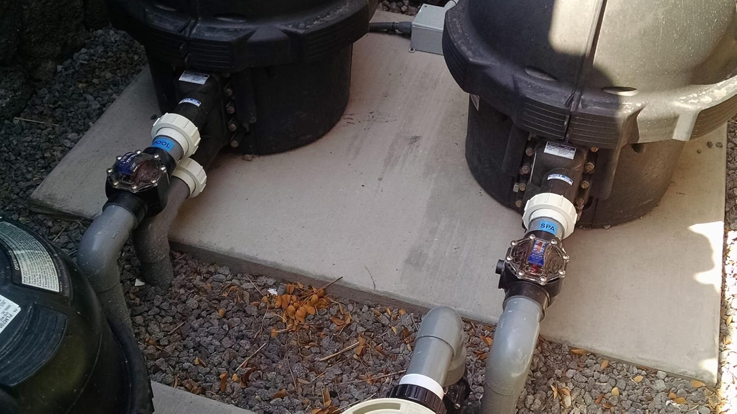 FV-C Control FlowVis 2 x 2.5in. Complete Pool Flow Meter and Check Valve