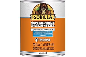 Gorilla Waterproof Patch & Seal Liquid Rubber Sealant: Protect Playsets with Lasting Durability