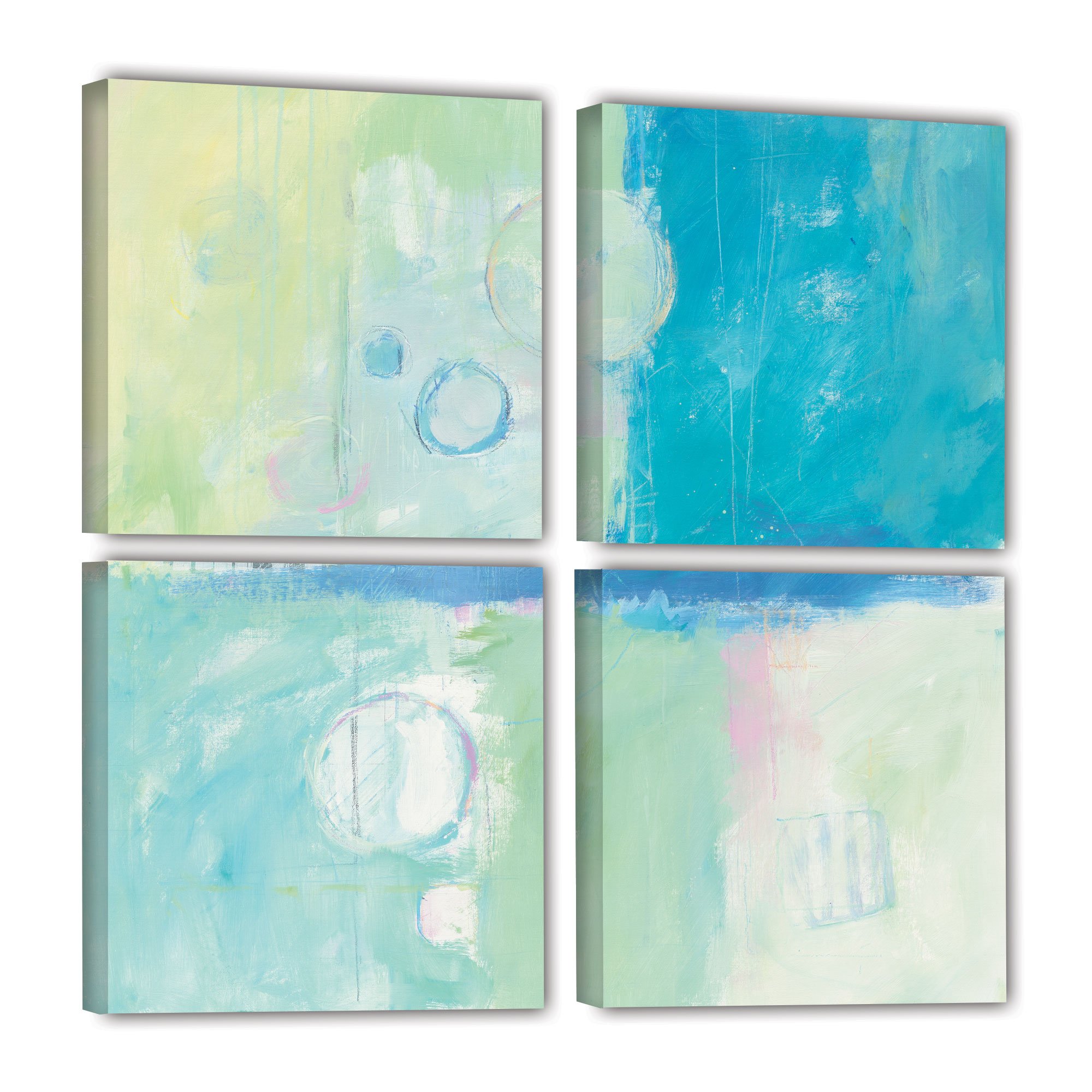 Amazon.co.jp: Mike Schick 「Blue Water II」 4ピース ギャラリー