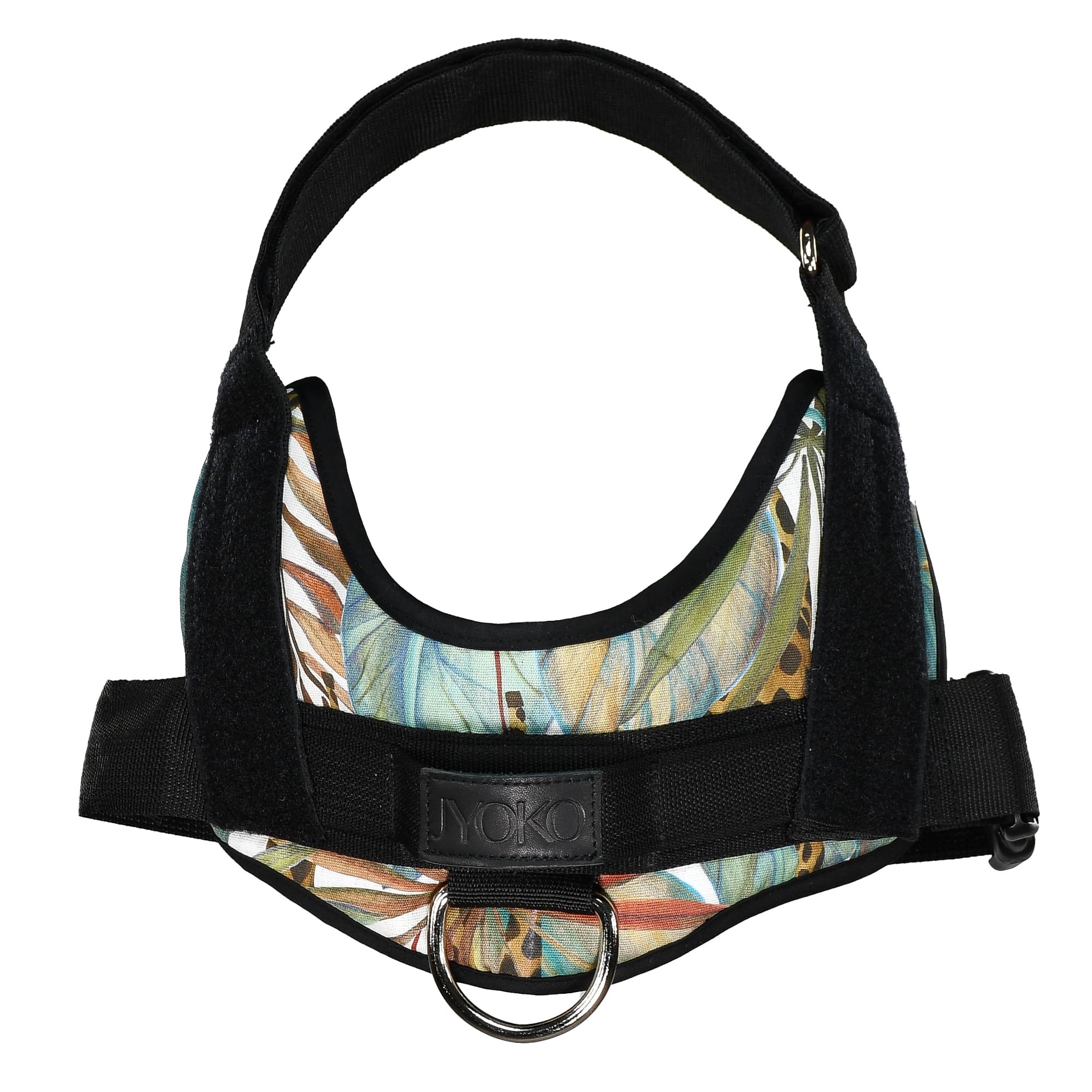 Jyoko Pets Arnés para Perro – Ajustable, Ergonómico y con Asa de Control (Safari, XL)