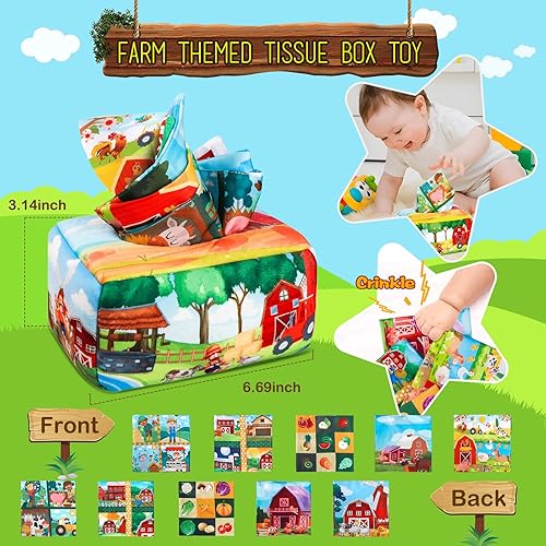 Miniatura 6 de Juguetes de aprendizaje para niños pequeños de 1, 2 y 3 años, conteo Montessori, a juego, clasificación, juegos de motricidad fina, animales de