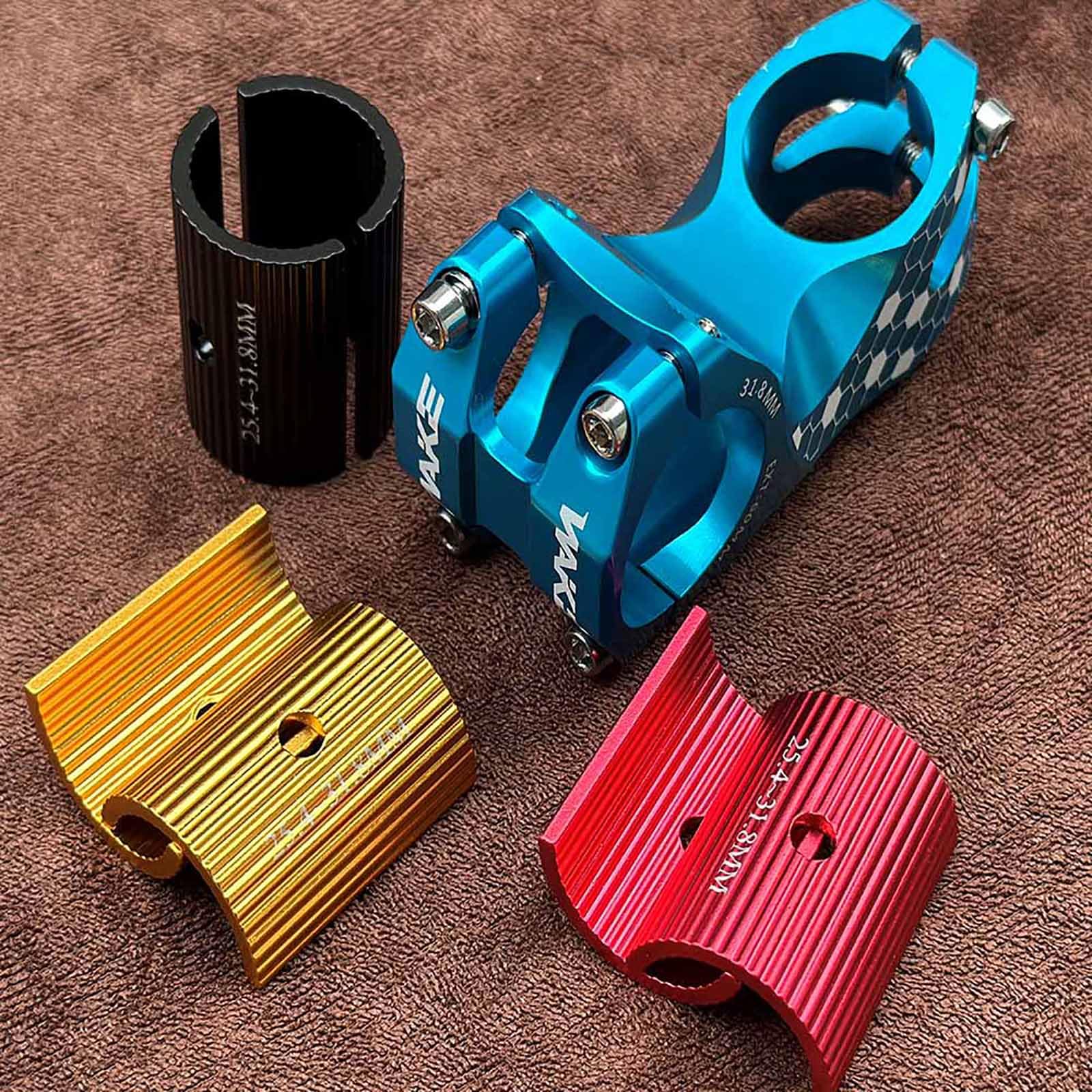 Riduttore Reggisella GANOPPER 100mm - In Alluminio, Per MTB, BMX, E-Bike, Multidisponibilit&agrave;