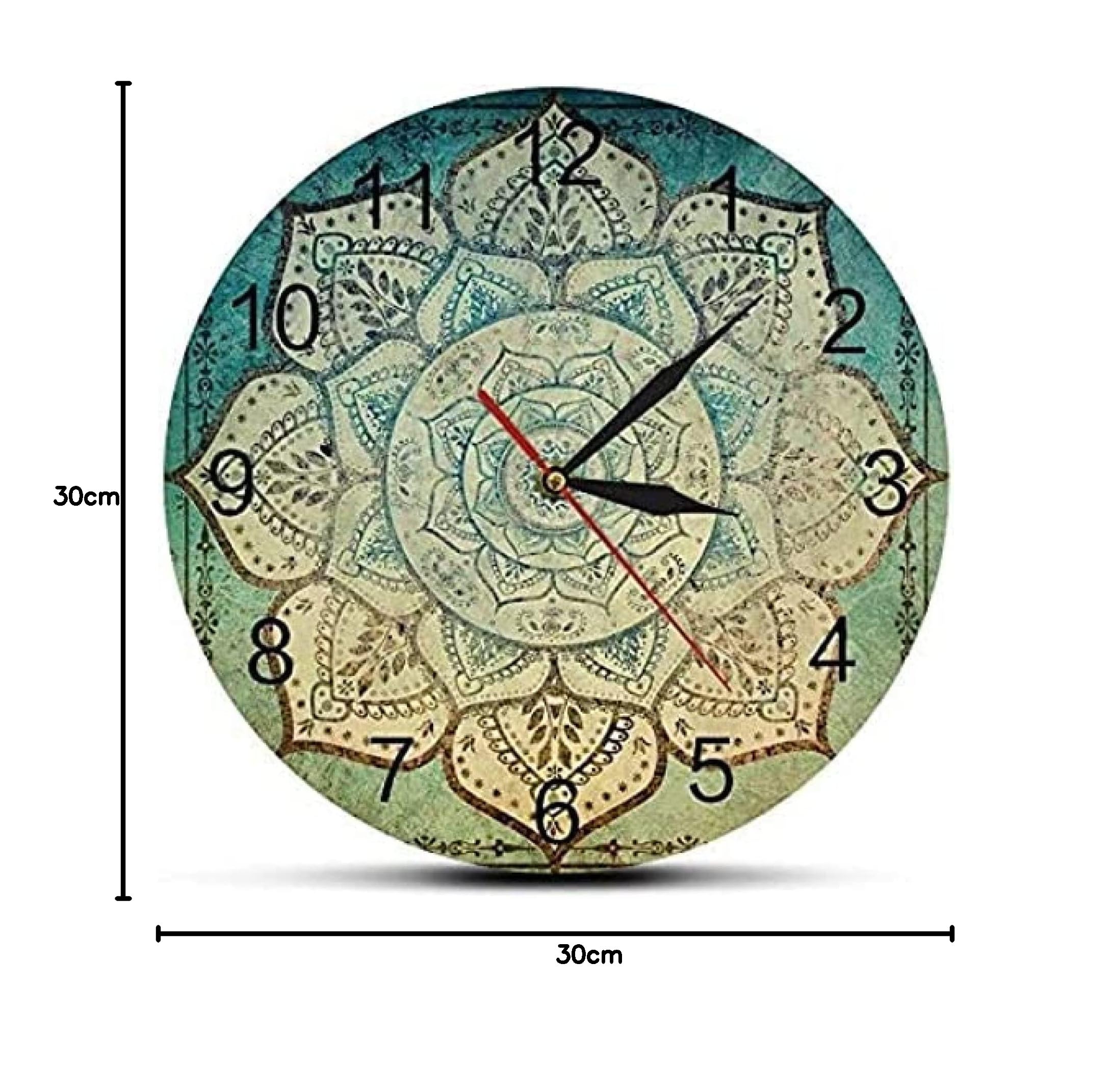 6672①④花びらデザイン壁掛け時計 6672①④花びらデザイン壁掛け時計 6672①④花びらデザイン壁掛け時計