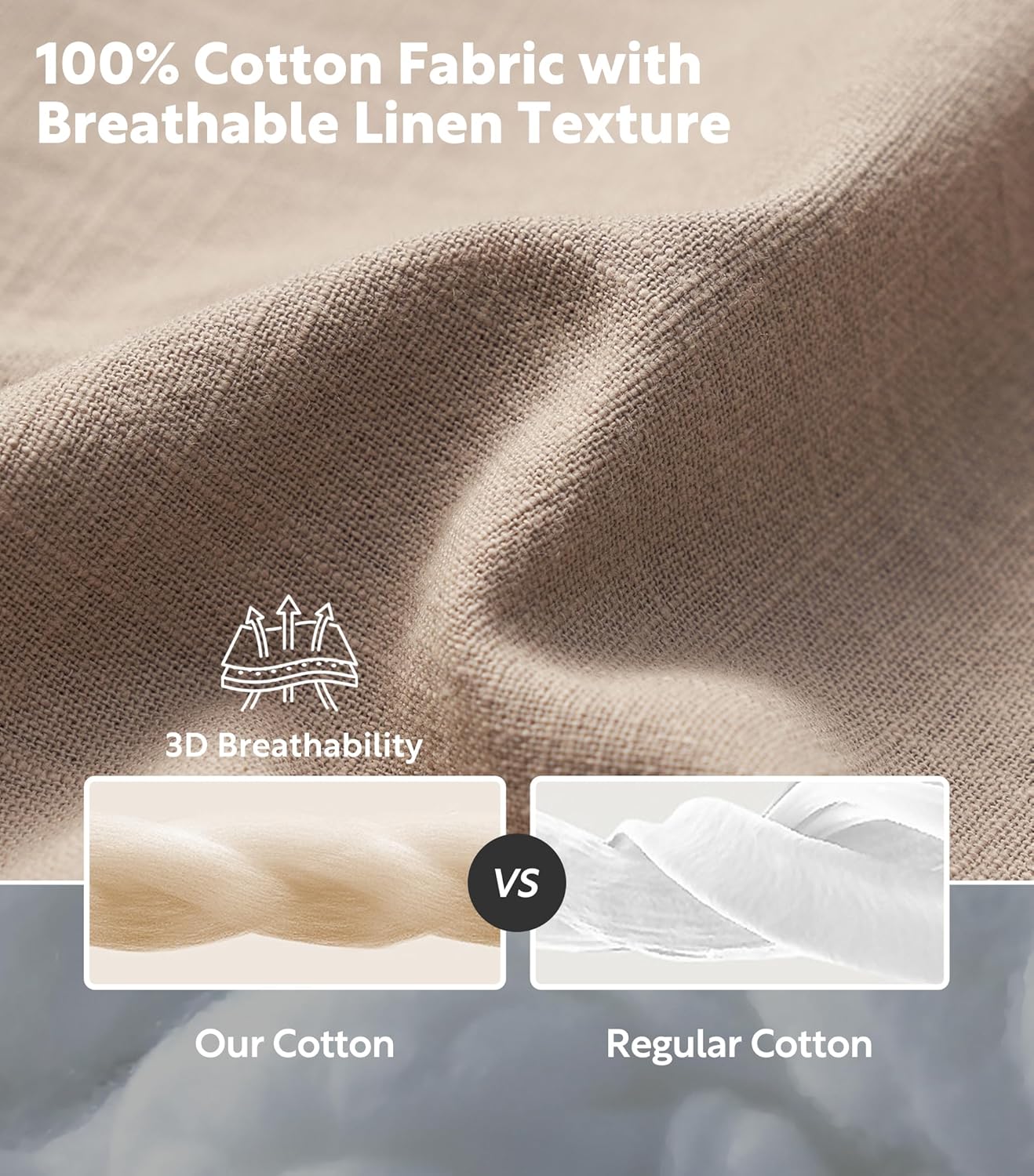 DAVID ARCHY Men’s Pajamas Set, 100% Cotton Men’s Summer Pajamas, Lightweight Button-Down Vacation & Loungewear with Pockets - Image 4