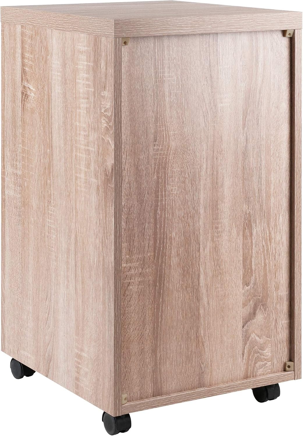 Ergode Kenner Mobile 5-Drawer Storage Mobile Cabinet, Two-Tone