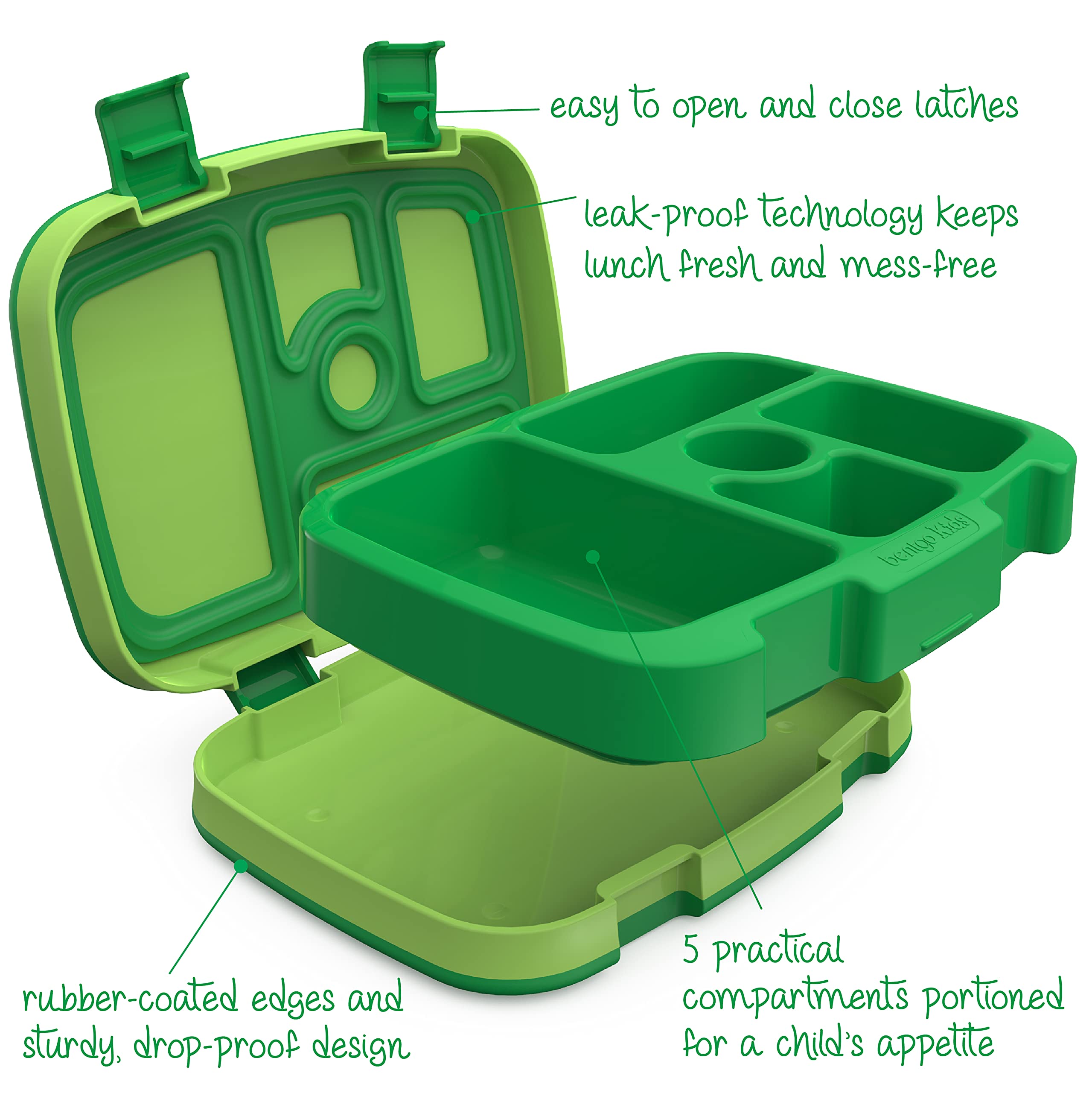Bentgo Kids Prints LeakProof, BentoStyle Kids Lunch Box