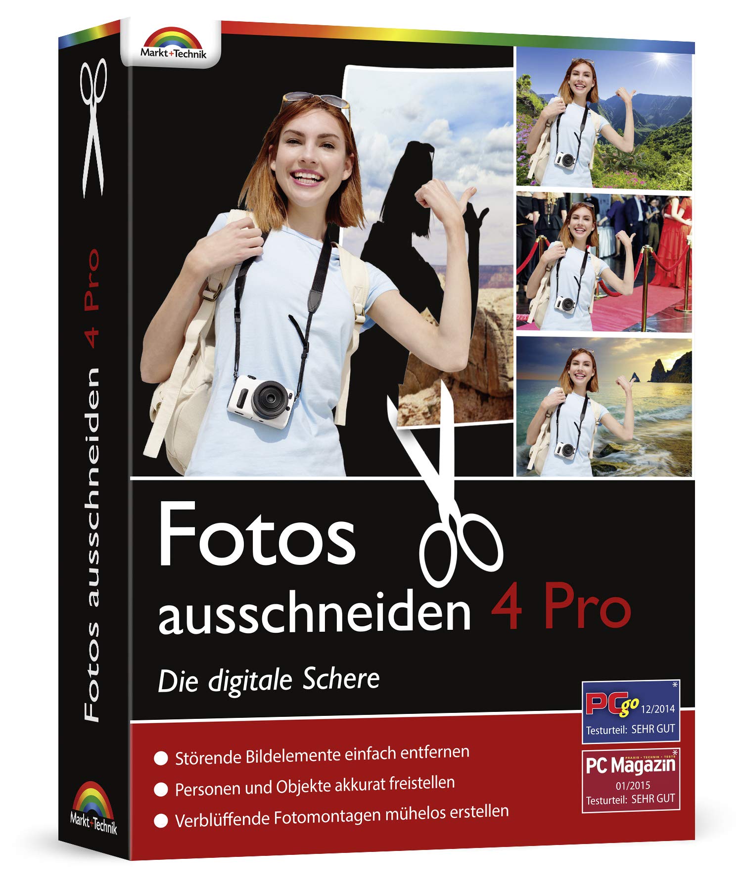 Fotos Ausschneiden 4 PRO Objekte Freistellen Bildbearbeitung für Windows 11